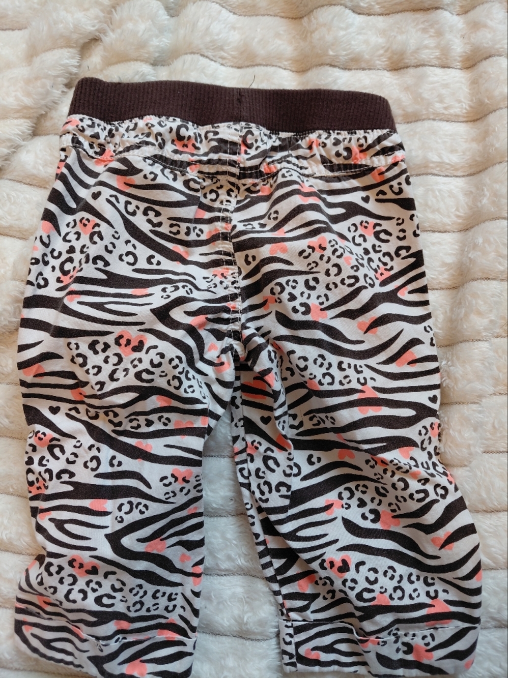 Toddler Cotton Animal Print Capris With Pop Of Color Jumping Beans - Picture 2 of 5